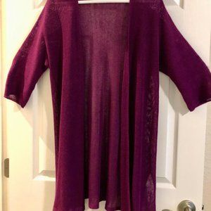 Eileen Fisher Linen Cardigan